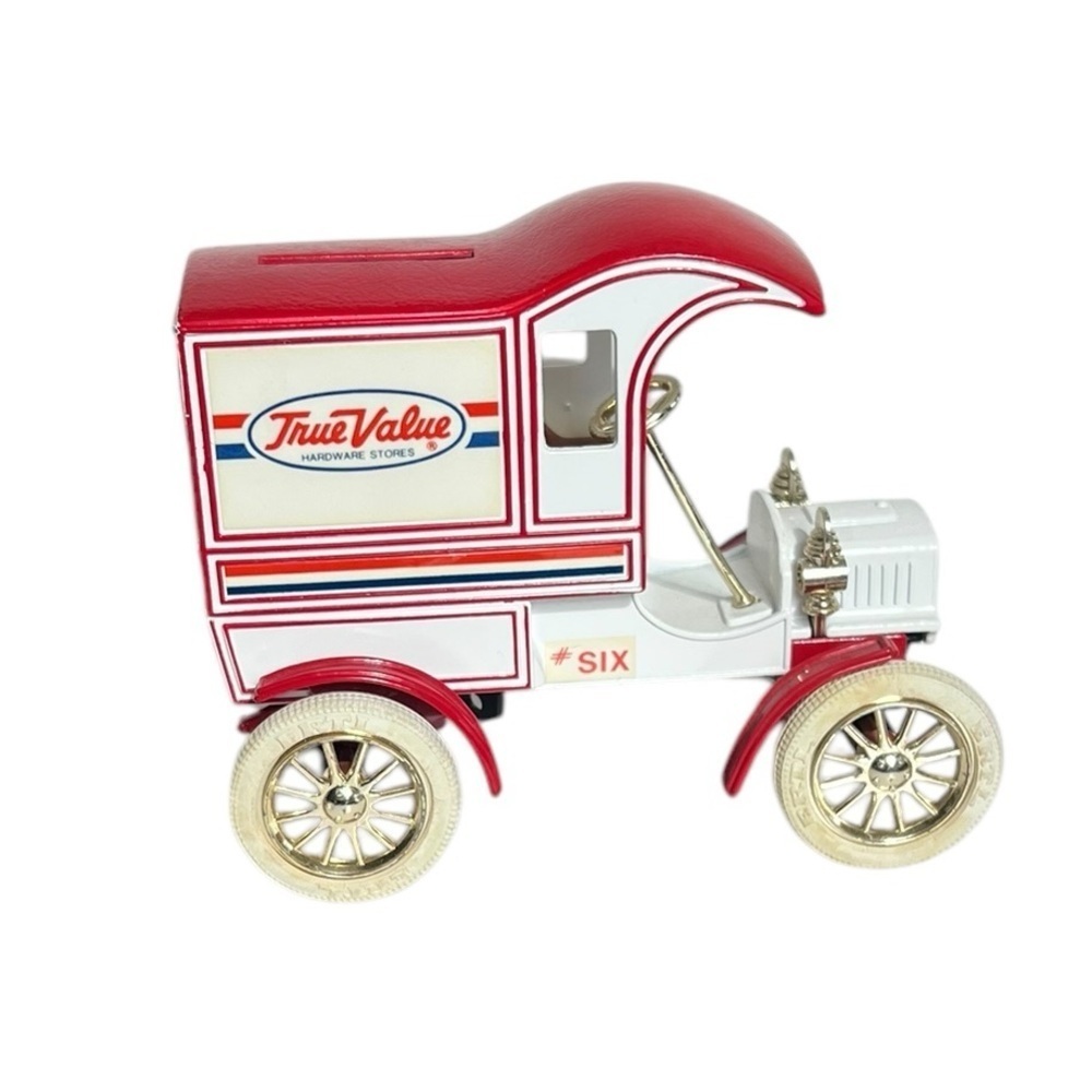 ERTL Old Vintage 1905 Ford Model T Delivery Car Bank Advertising True Value